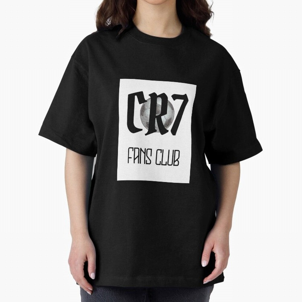 CR7 Oversized T-Shirt Upgrade Global Football Passion for FIFA World Cup 2026 USA Canada Mexico, Highlighting Cristiano Ronaldo, Haaland and CR7, Argentina, France and Brazil, Football Festival Excitement, Trophy Ambitions, Country Rivalries and