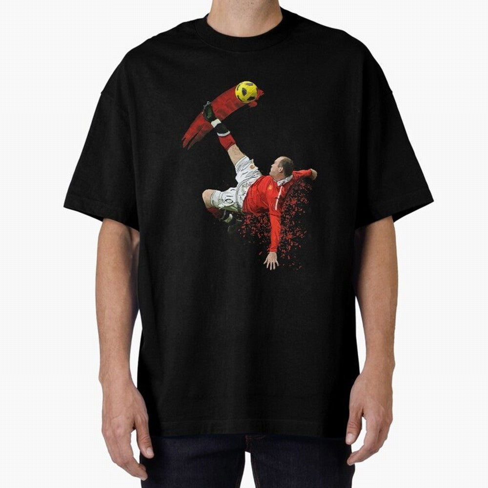 Wayne Rooney Oversized T-Shirt Cheer through Every Moment of Global Football Passion for FIFA World Cup 2026 Group Stage, Built around Messi, Brazil, Portugal and Argentina, Goal Celebration Energy, Supporter Heritage, Football Icons and Worldwide