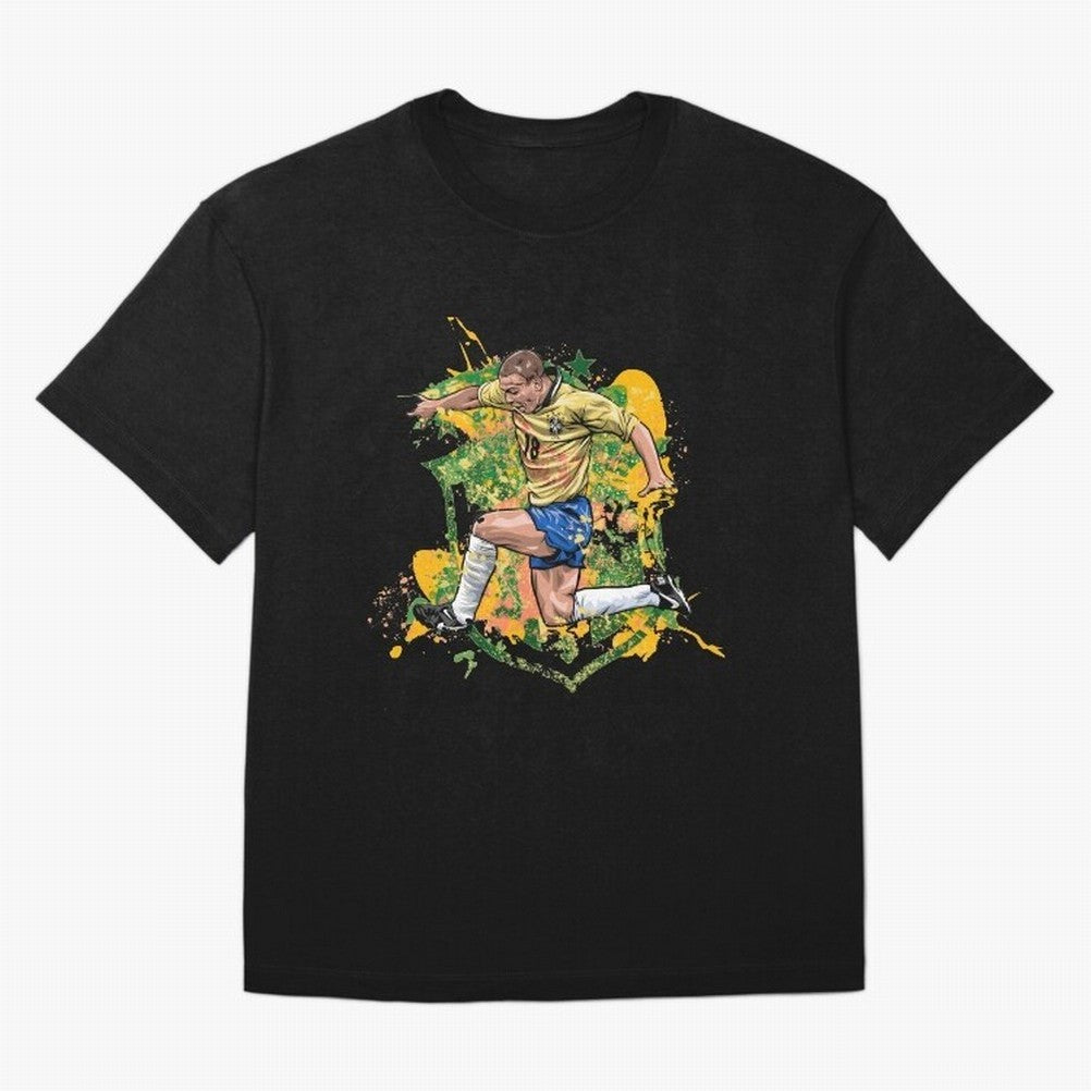 Ronaldo Nazario de Lima - Fenomeno do Brasil Oversized T-Shirt Bring Bold Fan Energy to Match Day Hype around FIFA World Cup 2026 USA Canada Mexico, CR7 and Messi, England and Germany, Champion Mindset, Group Stage Buzz, Knockout Tension and