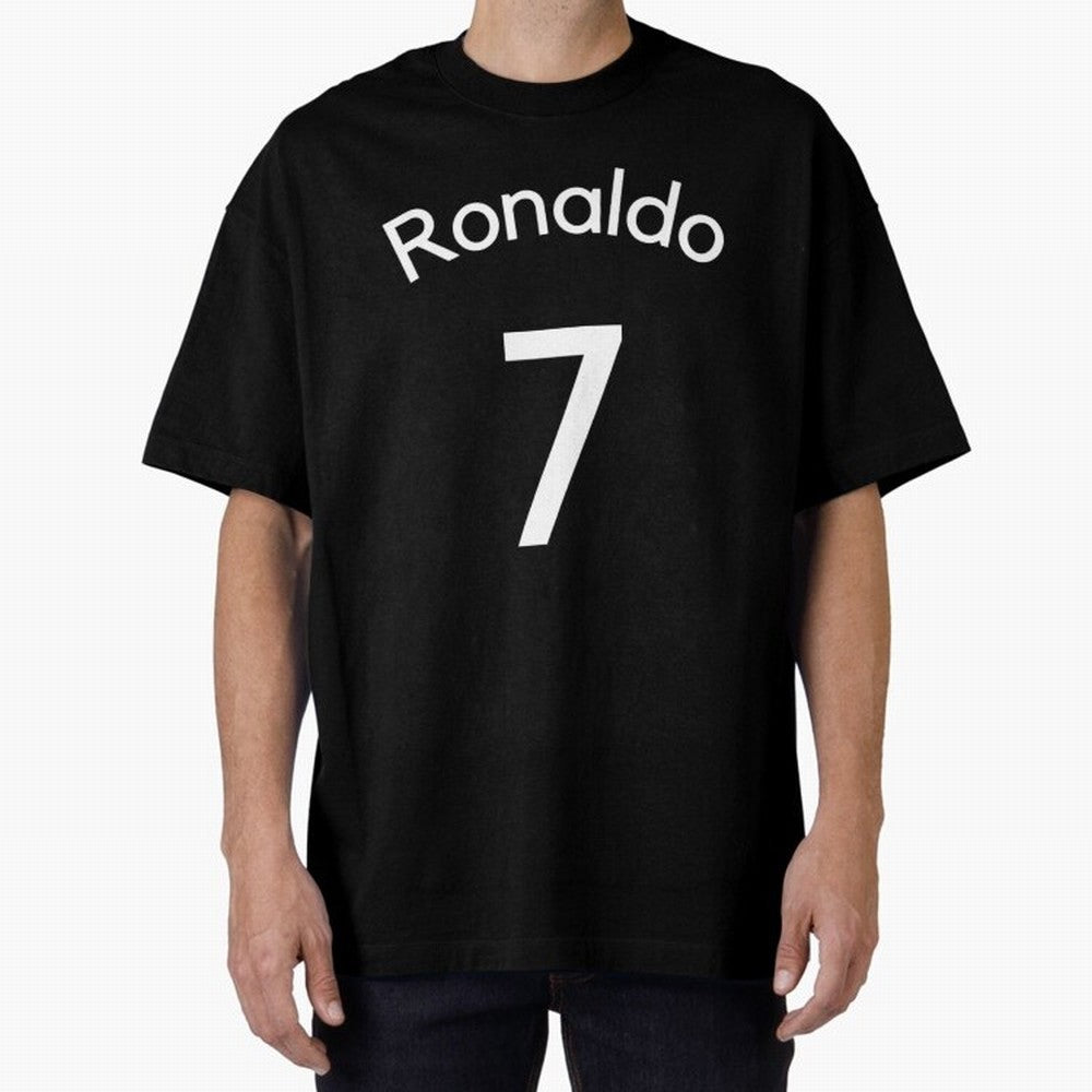 Ronaldo Manchester United Oversized T-Shirt Represent the Passion of FIFA World Cup 2026 USA Canada Mexico for Fans of CR7 and Argentina, Bringing Game Day Rituals, Football Legends, Country Pride and the Road to the Final; Created for Match Day