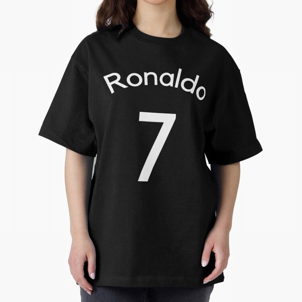 Ronaldo Manchester United Oversized T-Shirt Represent the Passion of FIFA World Cup 2026 USA Canada Mexico for Fans of CR7 and Argentina, Bringing Game Day Rituals, Football Legends, Country Pride and the Road to the Final; Created for Match Day