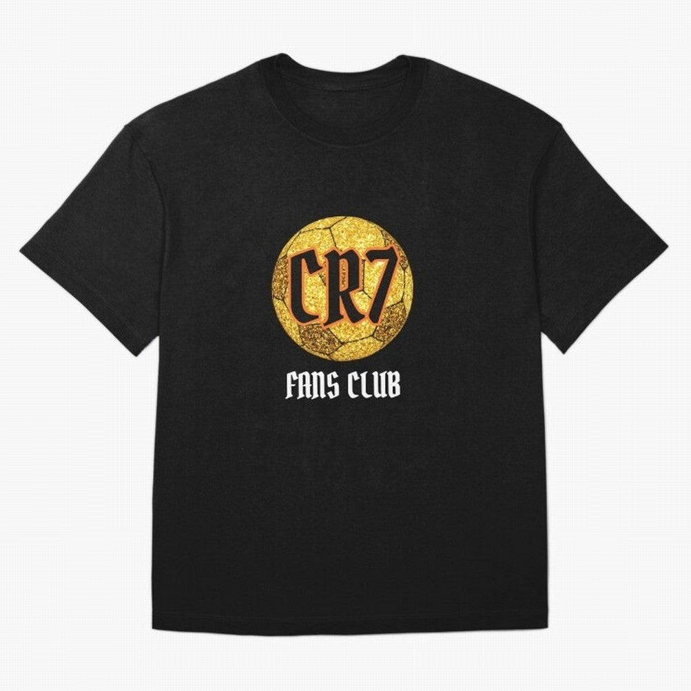 CR7 BLK 2 Oversized T-Shirt Celebrate Every Goal in the FIFA World Cup 2026 Journey through Haaland and Mbappe Highlights, Portugal, Spain and Germany Pride, Tournament Hype, Historic Matchups, Family Viewing Parties and Global Sports Pride; Made
