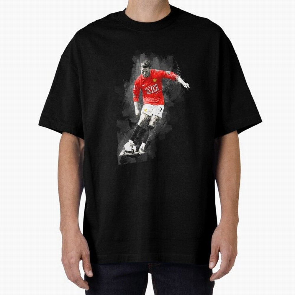 Cristiano Ronaldo gift Oversized T-Shirt Capture FIFA World Cup 2026 Group Stage Connected to Neymar, Brazil, Portugal and Argentina Energy, Match Day Excitement, Supporter Culture, Golden Goals and Global Football Passion; Made for Die Hard