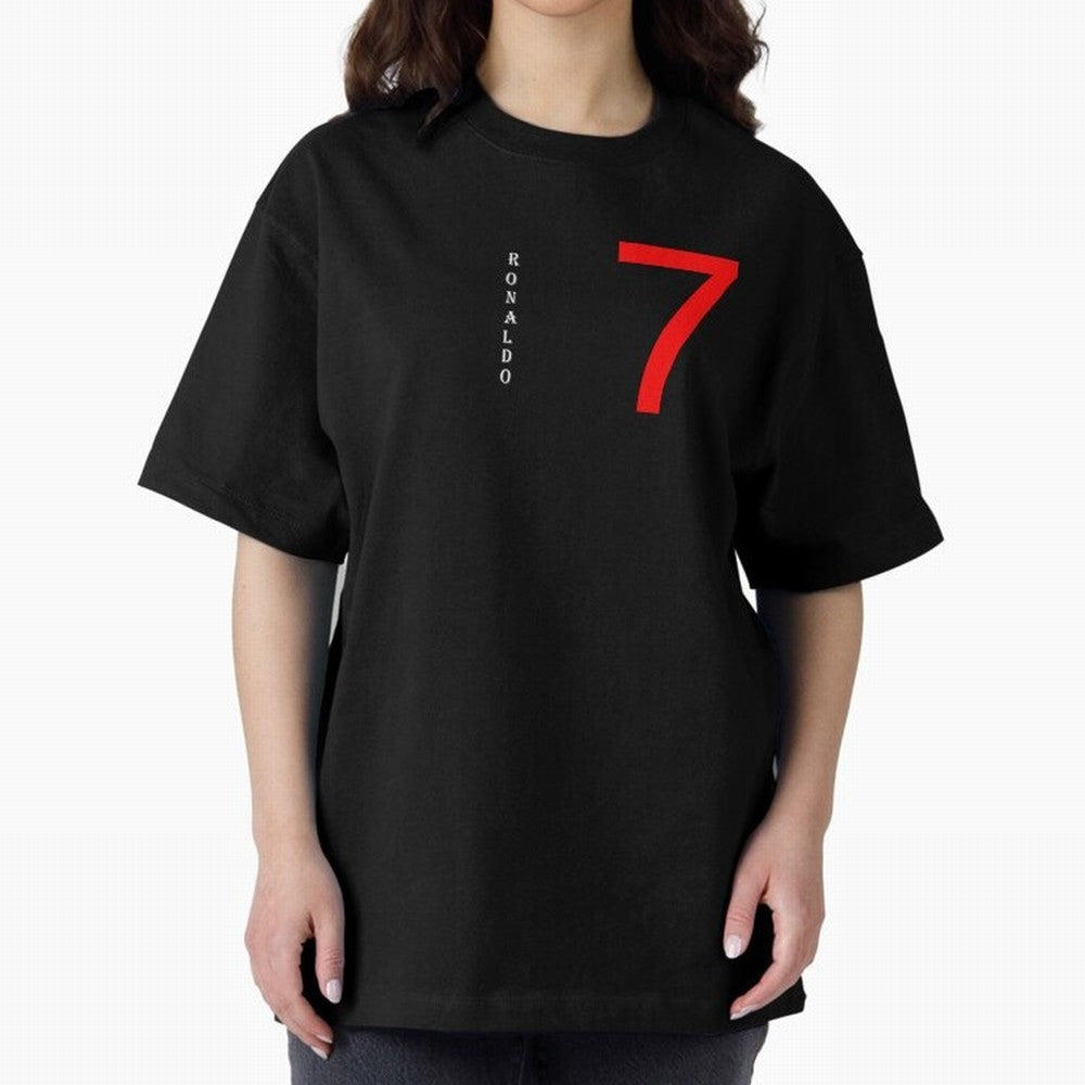 Christiano Ronaldo T-shirts Oversized T-Shirt Step into Match Day Hype around FIFA World Cup 2026, Cristiano Ronaldo, France and Portugal, Tournament Hype, Historic Matchups, Family Viewing Parties and Global Sports Pride; Made for Collectors Who