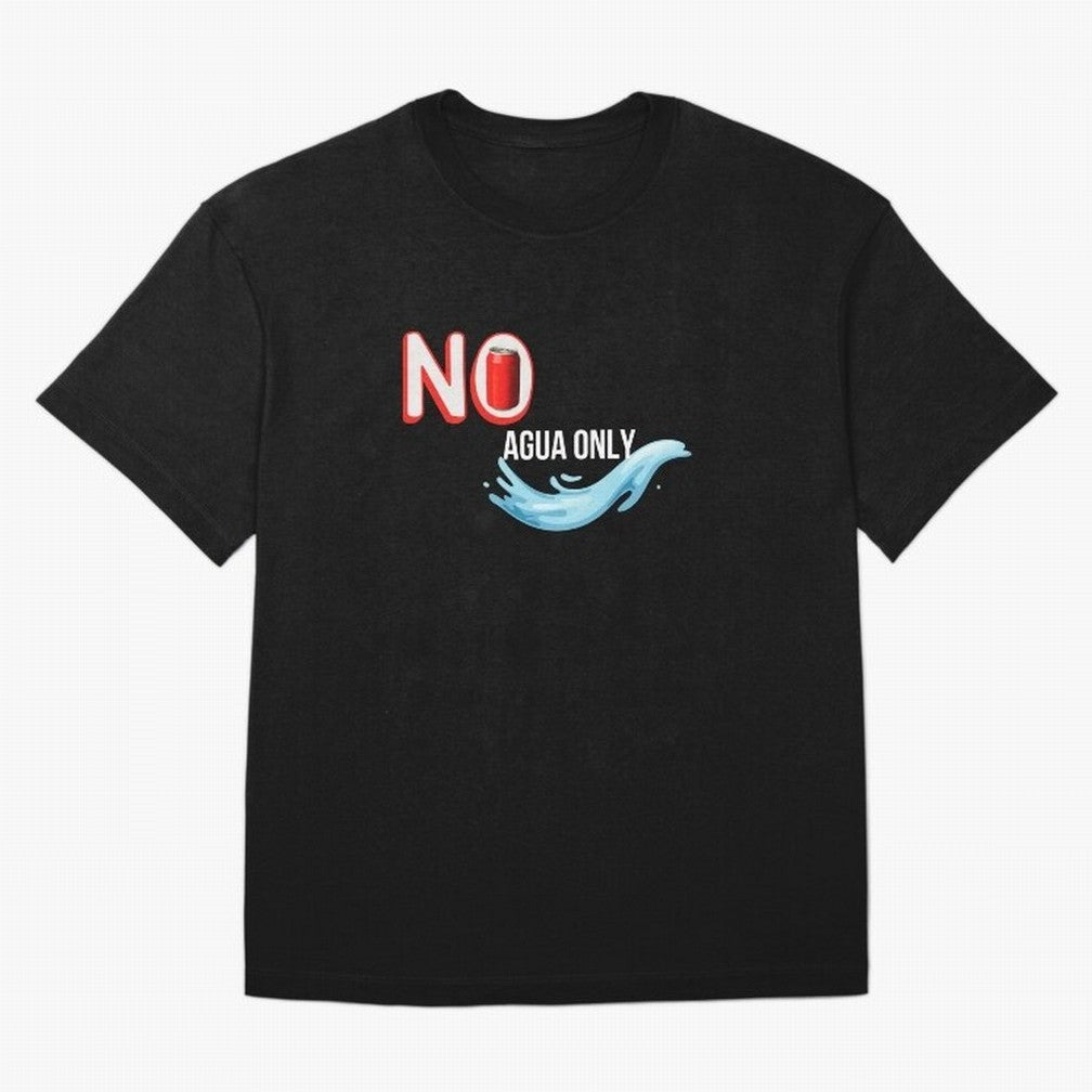 Cristiano Ronaldo - No Soda Coca Drink Agua Water Only Oversized T-Shirt Experience the Global Stage of FIFA World Cup 2026 Spirit, Made for Brazil, Cristiano Ronaldo, Sports Nostalgia, International Competition, Famous Players and Unforgettable