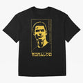 Ronaldo Golden Style Portrait art illustration Oversized T-Shirt Show Passion for the Stars of FIFA World Cup 2026 USA Canada Mexico Spirit, Connected to Brazil, Neymar, Haaland and Cristiano Ronaldo, Football History, Final Match Energy, Crowd