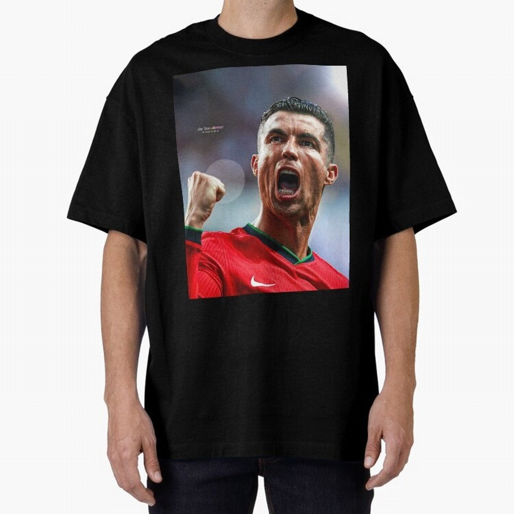 CR7: The Eternal GOAT Oversized T-Shirt Celebrate Unforgettable Nights in FIFA World Cup 2026 USA Canada Mexico Spirit, Connected to Spain, Neymar, Worldwide Fan Energy, Dramatic Goals, Stadium Lights and Championship Celebrations; Perfect for