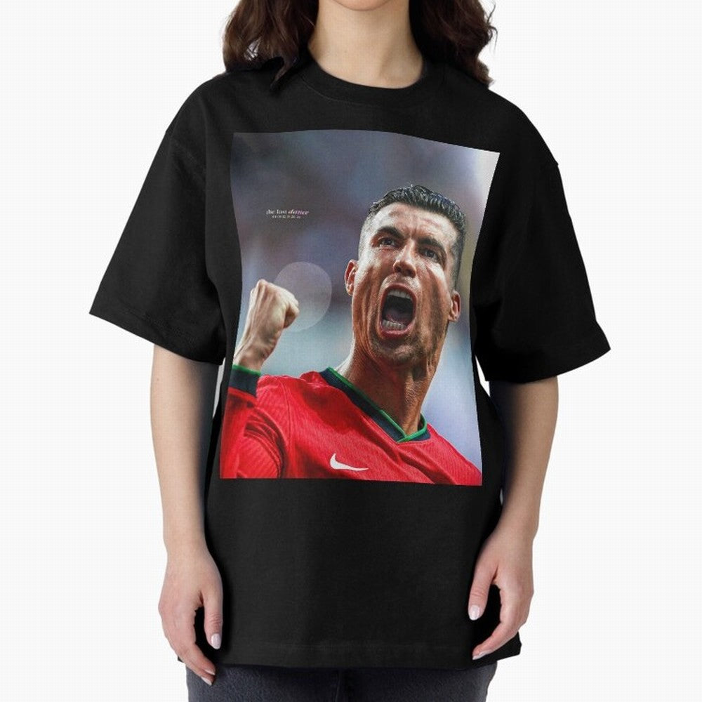 CR7: The Eternal GOAT Oversized T-Shirt Celebrate Unforgettable Nights in FIFA World Cup 2026 USA Canada Mexico Spirit, Connected to Spain, Neymar, Worldwide Fan Energy, Dramatic Goals, Stadium Lights and Championship Celebrations; Perfect for