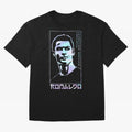 Ronaldo holographic Style Portrait art illustration Oversized T-Shirt Celebrate Classic Football Spirit in FIFA World Cup 2026 Group Stage for Fans of Messi and Brazil, Bringing Goal Celebration Energy, Supporter Heritage, Football Icons and