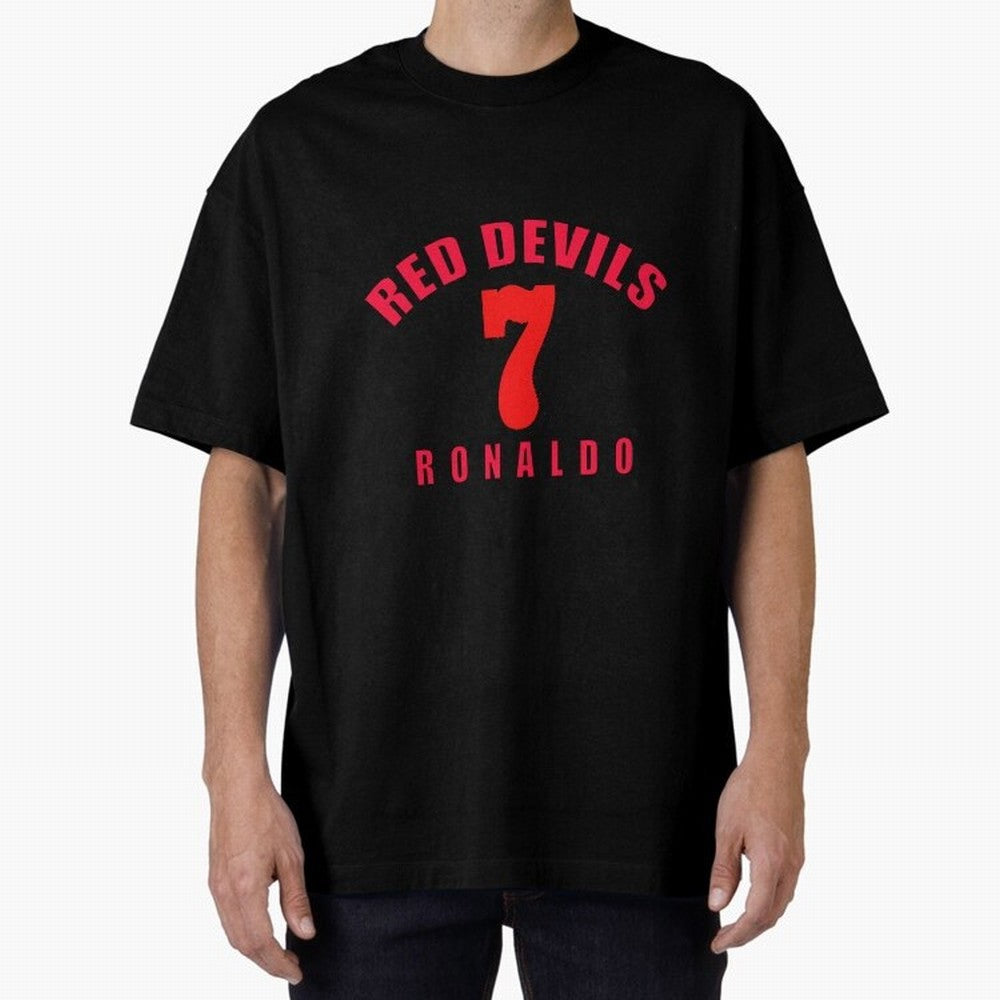 Cristiano Ronaldo Manchester United Oversized T-Shirt Discover FIFA World Cup 2026 Centered on Neymar, Brazil Energy, Match Day Excitement, Supporter Culture, Golden Goals and Global Football Passion; Perfect for Supporters Who Want Bold Football