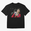 Ronaldo Oversized T-Shirt Celebrate Every Goal in FIFA World Cup 2026 Spirit, Made for Germany, Haaland and Mbappe, Classic Soccer Heritage, Championship Pressure, Fan Loyalty and International Pride; Perfect for Fans, Collectors, Family