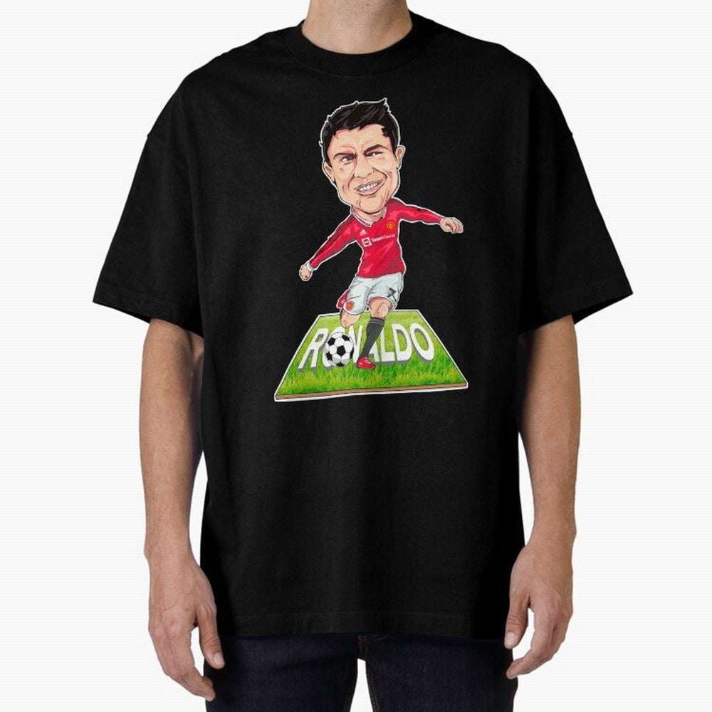 Cristiano Ronaldo Oversized T-Shirt Make Game Day About FIFA World Cup 2026 Group Stage Connected to CR7 and Messi, Spain and Netherlands Energy, Football Passion, Legendary Performances, Festival Vibes and Supporter Community; Perfect for People