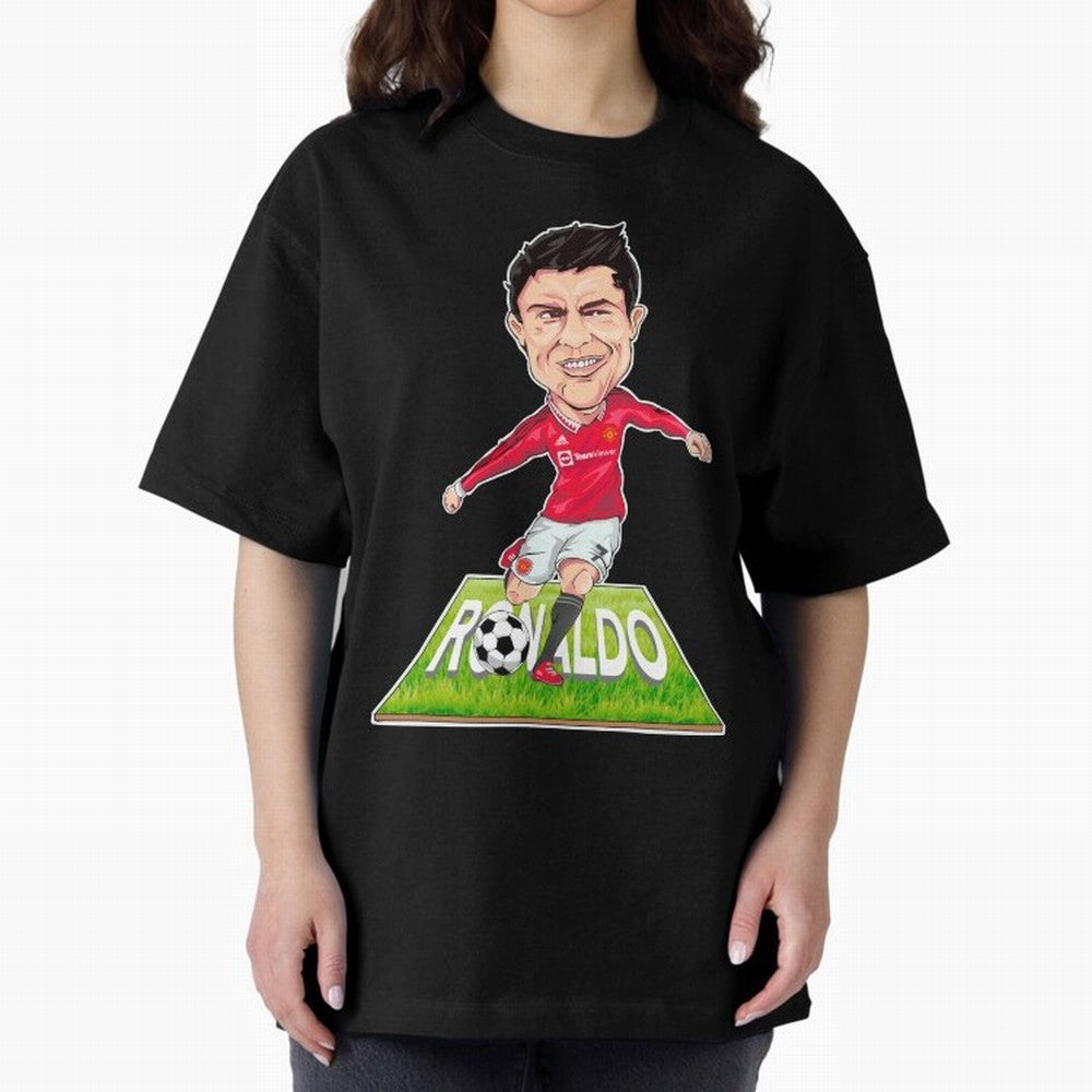 Cristiano Ronaldo Oversized T-Shirt Make Game Day About FIFA World Cup 2026 Group Stage Connected to CR7 and Messi, Spain and Netherlands Energy, Football Passion, Legendary Performances, Festival Vibes and Supporter Community; Perfect for People