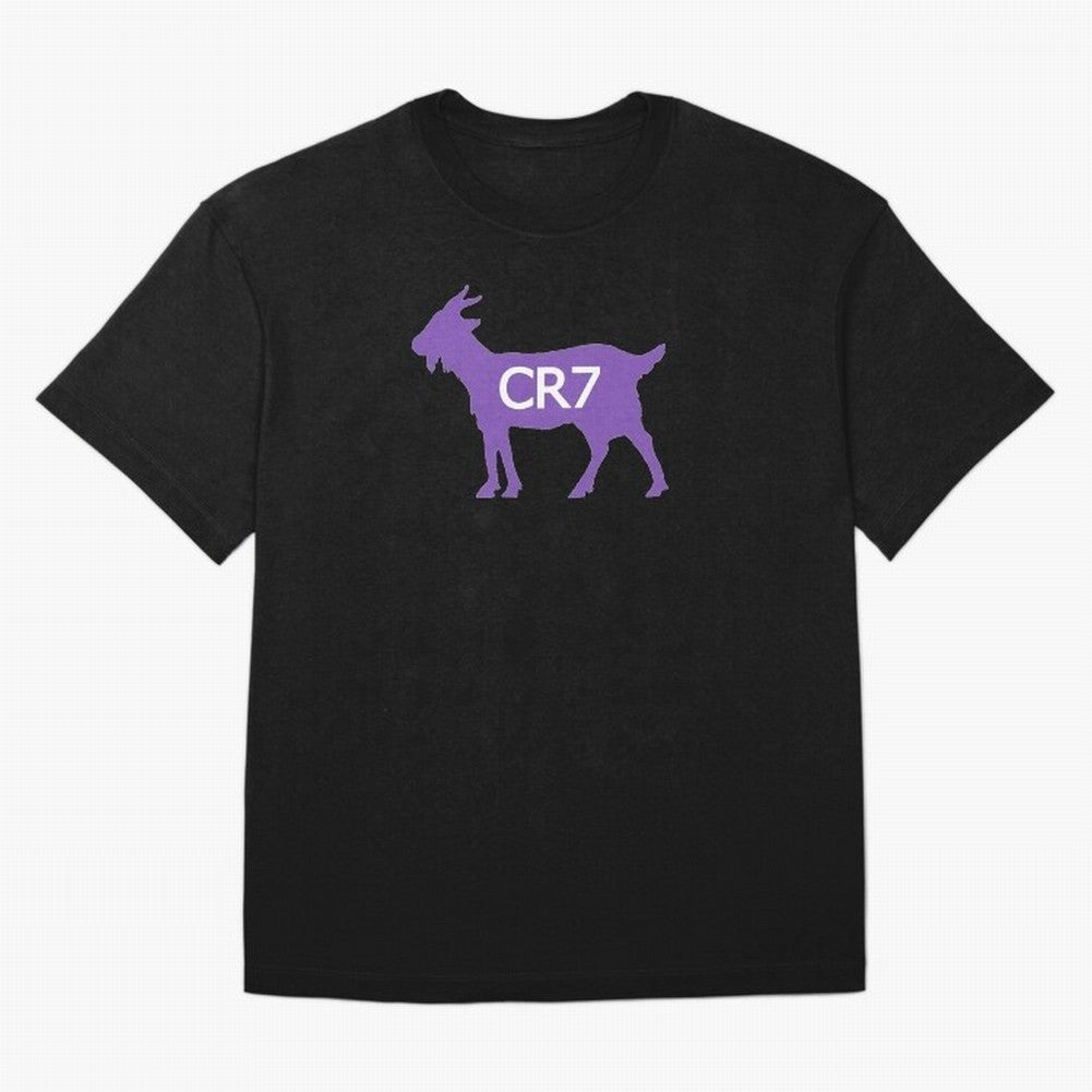 CR7 GOAT Purple Oversized T-Shirt Celebrate Match Day Hype around FIFA World Cup 2026, Neymar, Haaland and Cristiano Ronaldo, England, France and Netherlands, Stadium Chants, National Pride, Trophy Dreams and Unforgettable Football Memories; Ideal