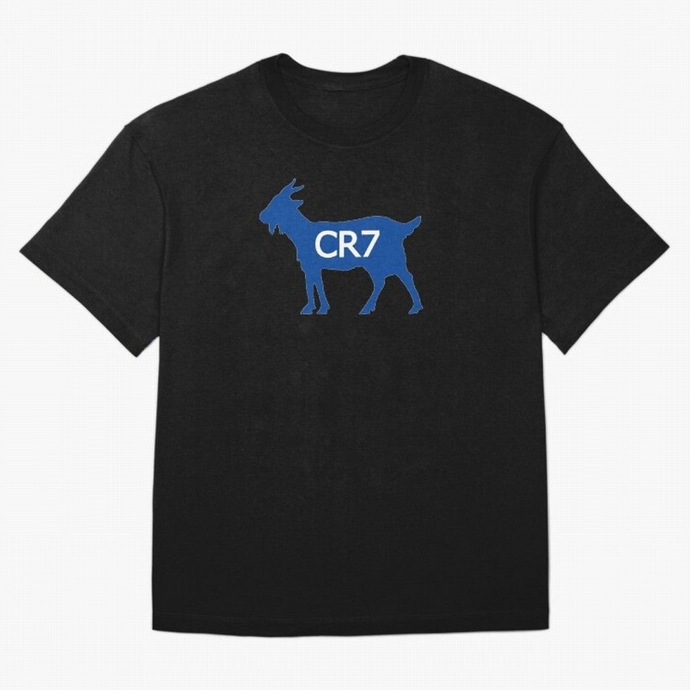 CR7 GOAT Blue Oversized T-Shirt Bring Retro Soccer Energy to FIFA World Cup 2026 USA Canada Mexico Built around Cristiano Ronaldo, France and Portugal Energy, Fan Favorite Moments, National Team Passion, Big Match Drama and Soccer History; Built