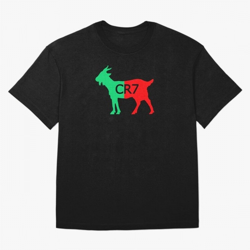 CR7 GOAT Tuga Oversized T-Shirt Celebrate Football Dreams Across FIFA World Cup 2026 USA Canada Mexico for Fans of Mbappe and Neymar and Argentina and Brazil, Bringing Football Passion, Legendary Performances, Festival Vibes and Supporter