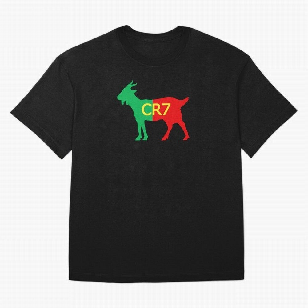 CR7 GOAT Tuga 3 Oversized T-Shirt Cheer for the FIFA World Cup 2026 Group Stage Journey through Mbappe Highlights, Portugal Pride, Global Supporter Spirit, Legendary Goals, National Colors and Tournament Celebration; Perfect for People Who Love
