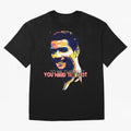 Cristiano Ronaldo To be the best, you need the best Quote Pop art Oversized T-Shirt Bring a Champion Mindset to FIFA World Cup 2026 Spirit, Inspired by Brazil, Portugal and Argentina, Mbappe and Neymar, Football Festival Excitement, Trophy