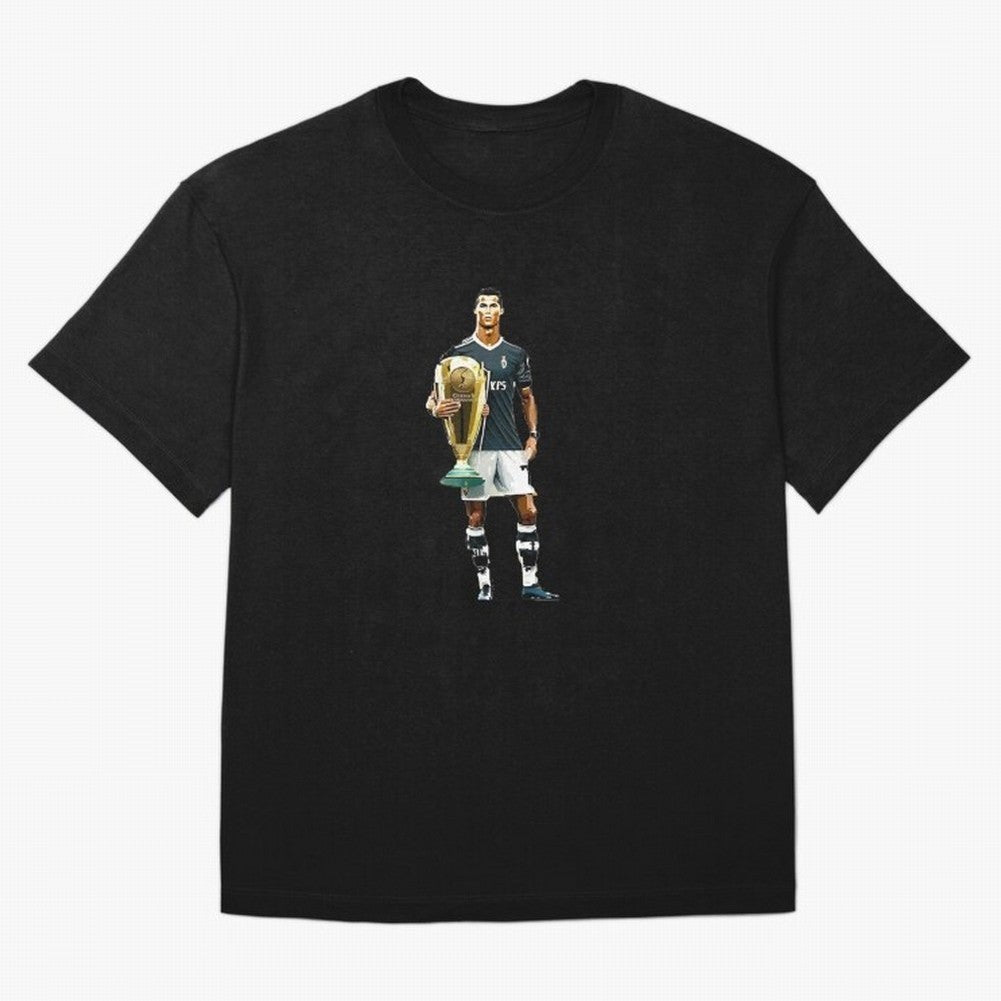 Cristiano Ronaldo CR7 Game Time Pixel Artwork Futbol Soccer Oversized T-Shirt Back Your Heroes with the FIFA World Cup 2026 Group Stage Journey through Cristiano Ronaldo Highlights, France and Portugal Pride, Fan Favorite Moments, National Team