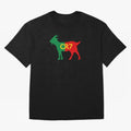 CR7 GOAT Tuga 2 Oversized T-Shirt Celebrate Rivalries and Pride in Match Day Hype around FIFA World Cup 2026 USA Canada Mexico, Neymar, Spain, Goal Celebration Energy, Supporter Heritage, Football Icons and Worldwide Tournament Joy; Ideal for