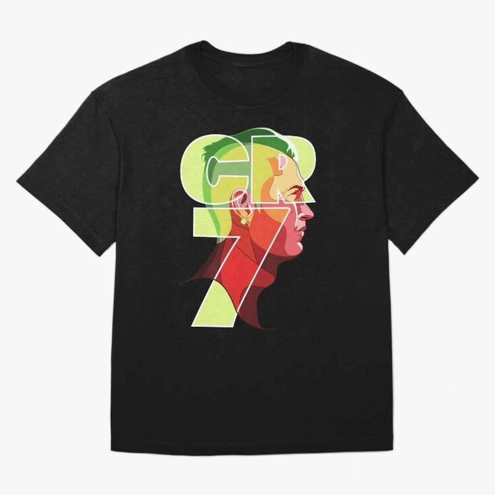 CR7 Football Legend ¨C Cristiano Ronaldo Inspired Design for True Fans Oversized T-Shirt Celebrate Soccer Greatness during FIFA World Cup 2026 Spirit, Capturing Portugal, Cristiano Ronaldo, Sports Nostalgia, International Competition, Famous