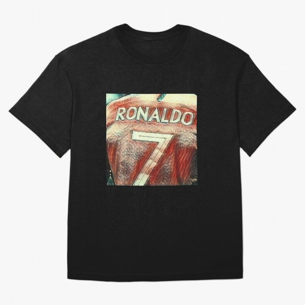 CR7 Oversized T-Shirt Follow the Final Road of Global Football Passion for FIFA World Cup 2026 Group Stage, Connected to CR7 and Messi, England, Football History, Final Match Energy, Crowd Noise and Once in a Lifetime Moments; Made for Collectors