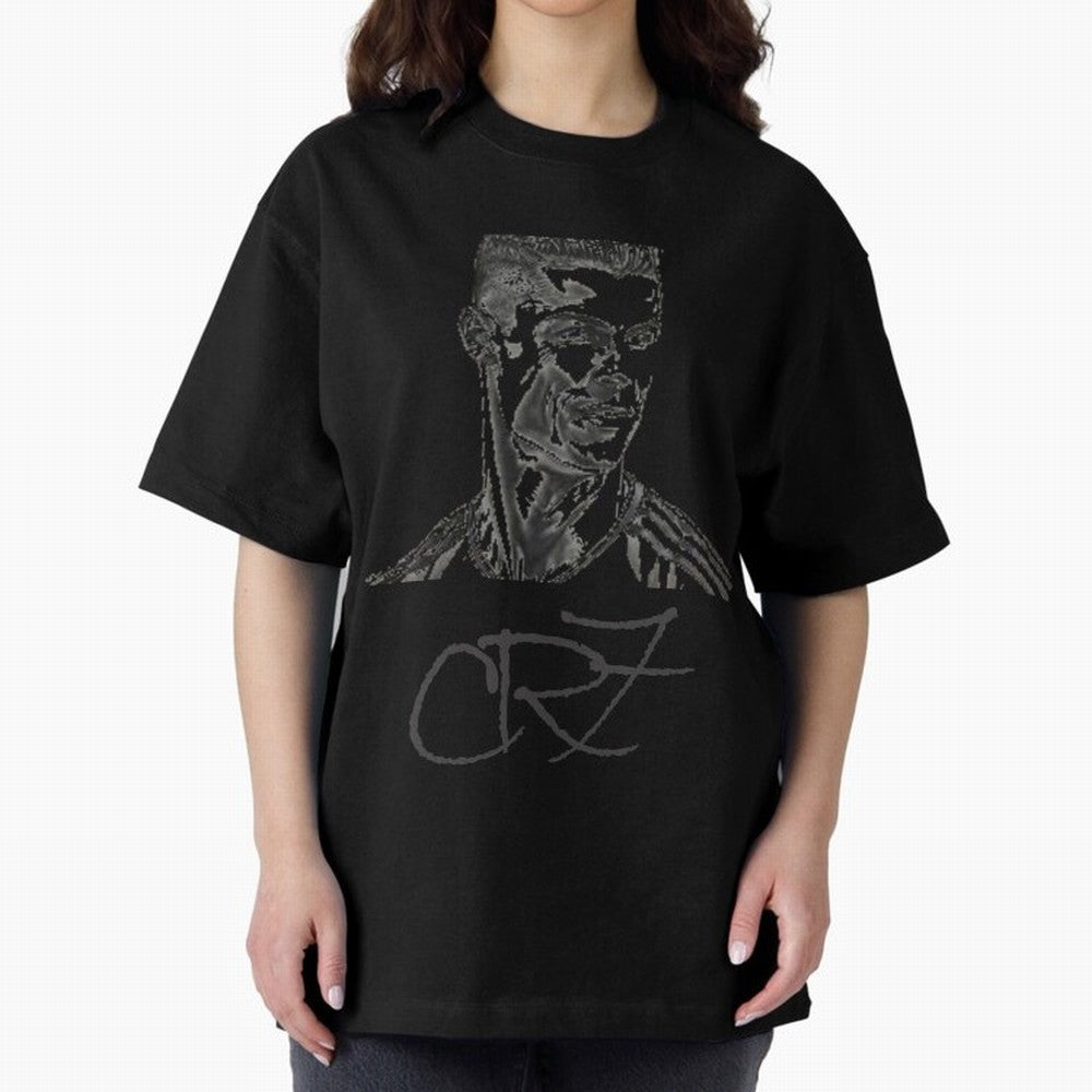 Great CR7 Oversized T-Shirt Honor the Beautiful Game during FIFA World Cup 2026 USA Canada Mexico for Fans of Neymar and England, France and Netherlands, Bringing Vintage Soccer Flavor, Modern Football Stars, National Flags and Final Night Emotion;