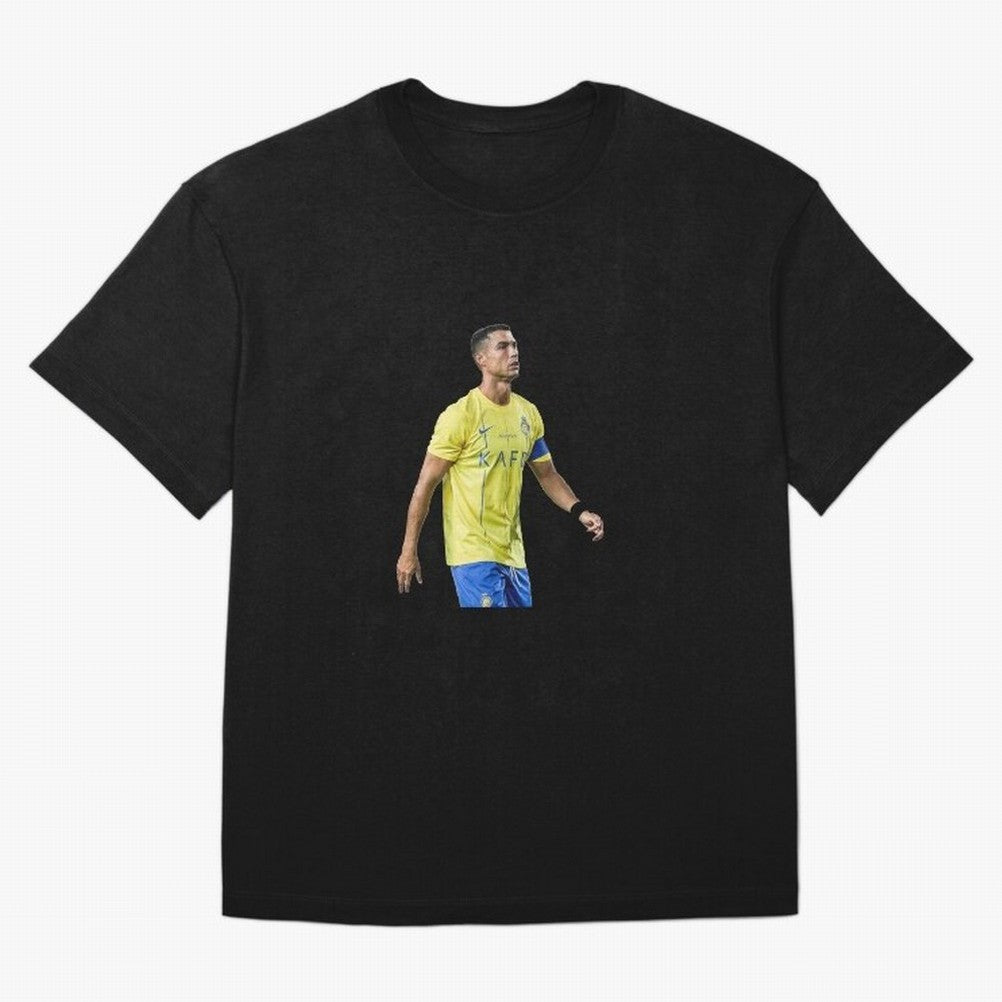 Ronaldo Al Nassar Oversized T-Shirt Celebrate Golden Goal Energy in FIFA World Cup 2026 USA Canada Mexico Spirit, Centered on Spain and Netherlands, Mbappe and Neymar, Supporter Pride, Iconic Celebrations, Legendary Names and Global Match Day