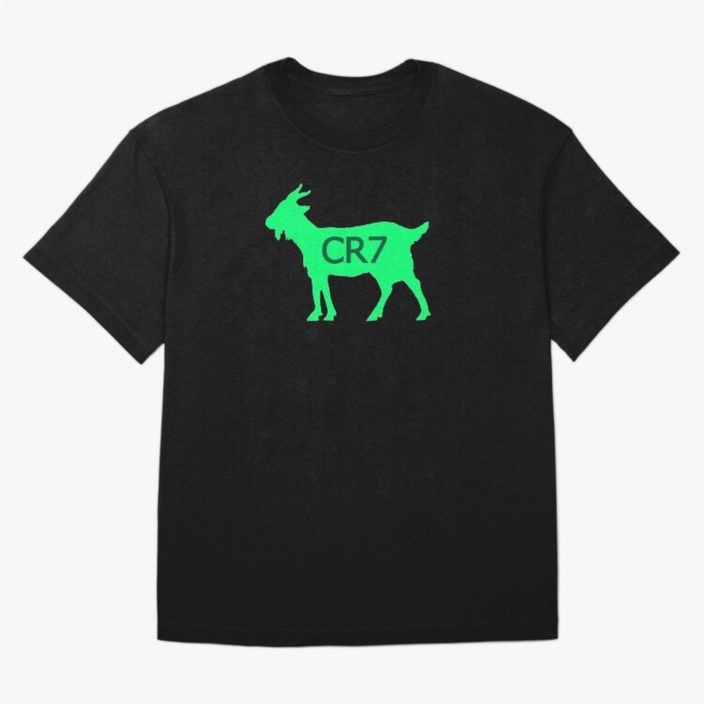 CR7 GOAT Saudi Arabia Green Oversized T-Shirt Support the Legends of FIFA World Cup 2026 Spirit, Driven by Brazil, Portugal and Argentina, Cristiano Ronaldo, Stadium Memories, Football Loyalty, International Chants and Championship Tradition; Great