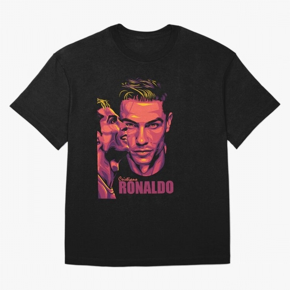 Cristiano Ronaldo Glow in the Dark Oversized T-Shirt Bring Legendary Rivalry Energy to FIFA World Cup 2026 Group Stage for Fans of Cristiano Ronaldo, Haaland and CR7 and Argentina, Bringing Football Festival Excitement, Trophy Ambitions, Country