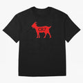 CR7 GOAT Red Oversized T-Shirt Represent the Passion of Global Football Passion for FIFA World Cup 2026 USA Canada Mexico, Inspired by Messi, Neymar and Mbappe, England and Germany, Championship Spirit, Famous Goals, Roaring Crowds and