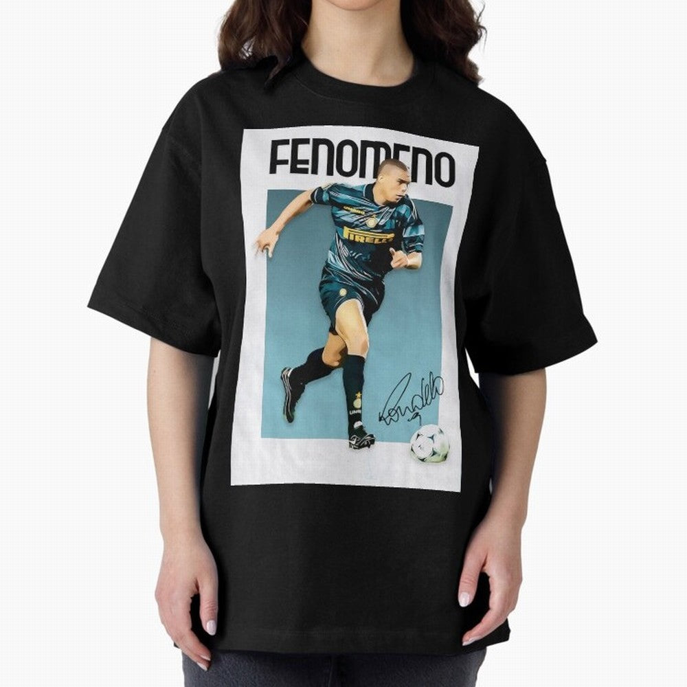 ronaldo Oversized T-Shirt Fuel Your Fan Pride for Match Day Hype around FIFA World Cup 2026 USA Canada Mexico, Messi, Brazil, Football Passion, Legendary Performances, Festival Vibes and Supporter Community; Perfect for People Who Love Argentina,