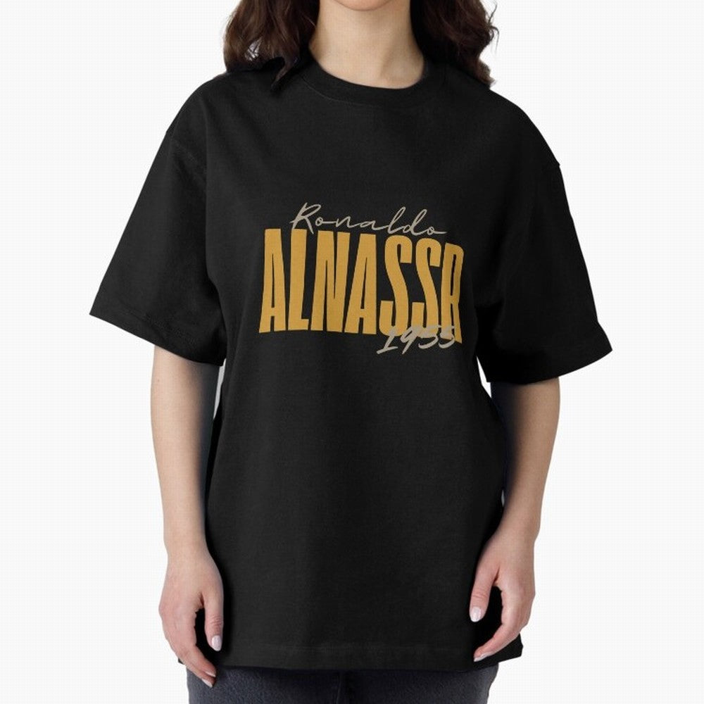 ronaldo alnasser Oversized T-Shirt Bring Legendary Rivalry Energy to the FIFA World Cup 2026 Journey through Messi Highlights, Brazil, Portugal and Argentina Pride, Goal Celebration Energy, Supporter Heritage, Football Icons and Worldwide