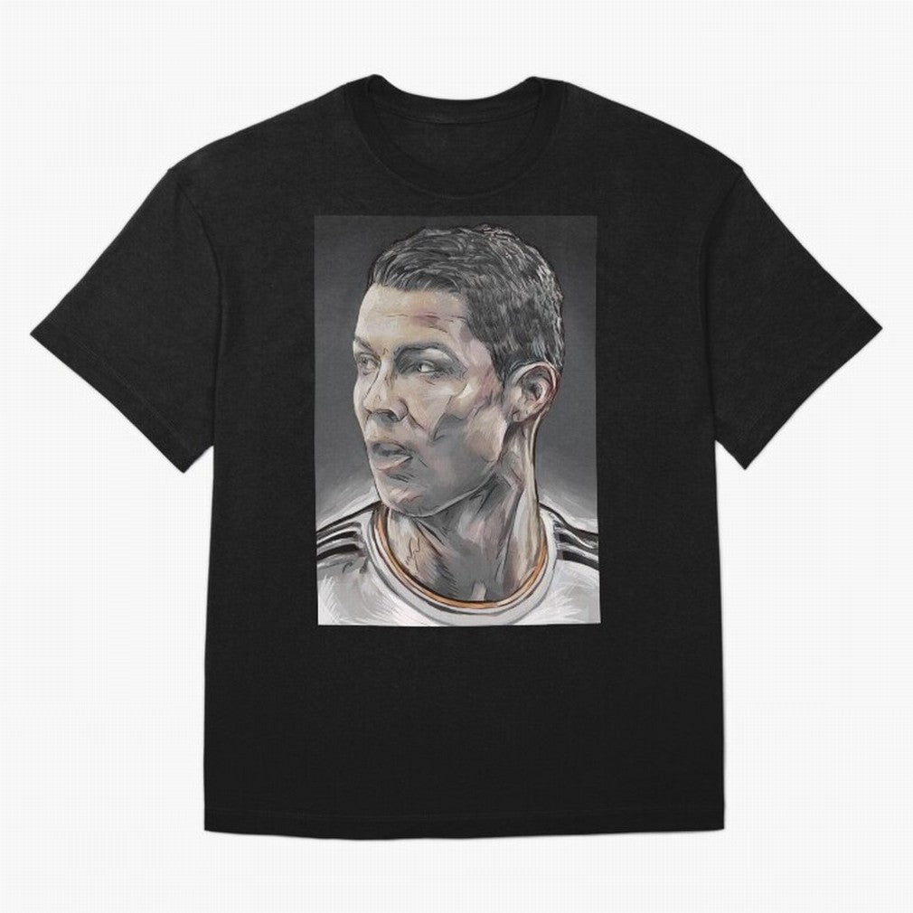 Cristiano Ronaldo Oversized T-Shirt Make Game Day About Match Day Hype around FIFA World Cup 2026, Mbappe and Neymar, France, Football Passion, Legendary Performances, Festival Vibes and Supporter Community; Created for Match Day Parties, Soccer