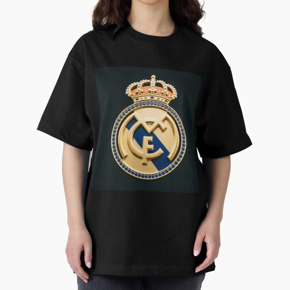 Hala Madrid Oversized T-Shirt Bring International Match Energy to Global Football Passion for FIFA World Cup 2026 USA Canada Mexico, Filled with Cristiano Ronaldo, Netherlands, Vintage Soccer Flavor, Modern Football Stars, National Flags and Final