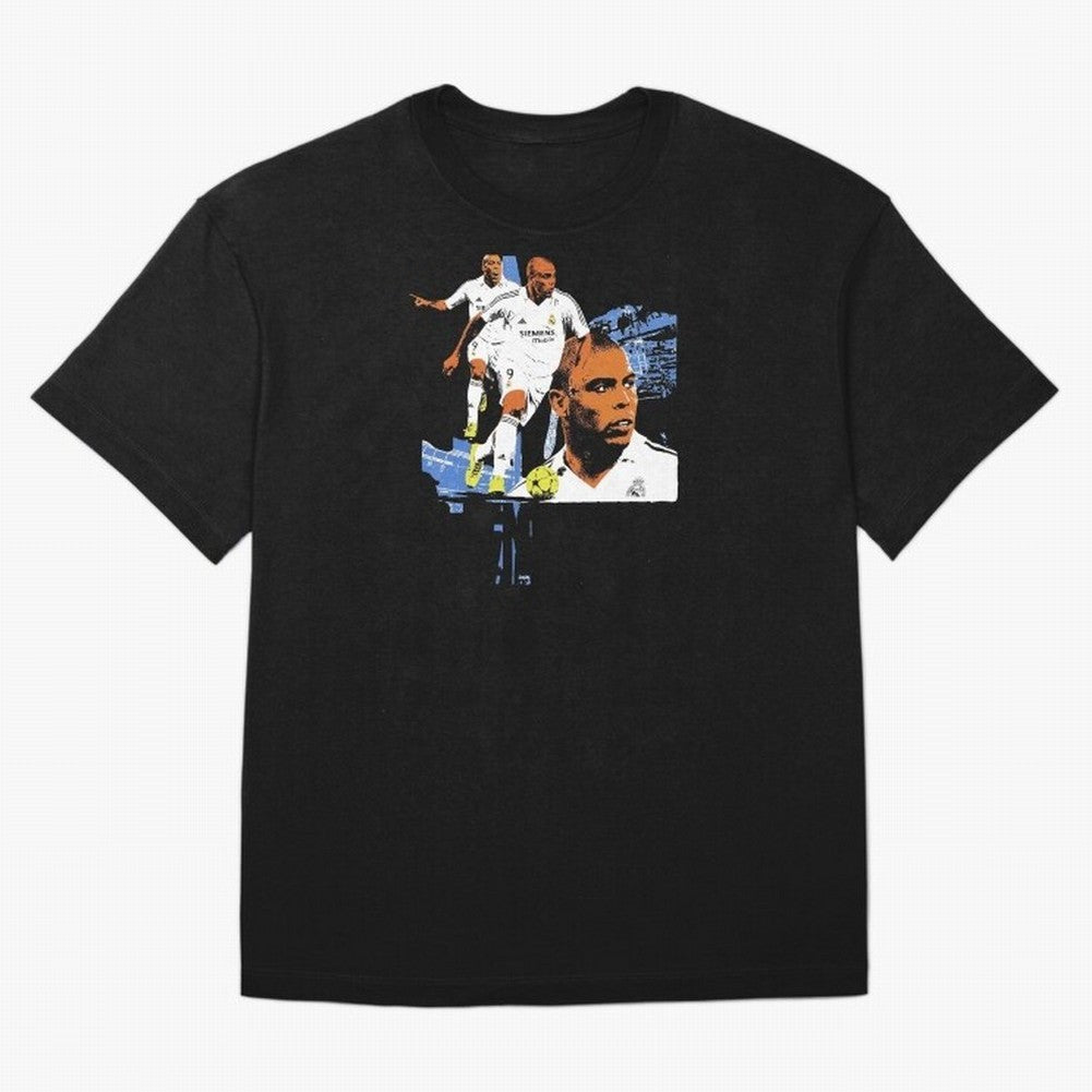 RonaldoO Fen?meno Vintage Football Bootleg Oversized T-Shirt Support Your Favorite Stars during FIFA World Cup 2026 Group Stage Spirit, Connected to England, France and Netherlands, Haaland and Mbappe, Soccer Culture, Superstar Moments, National