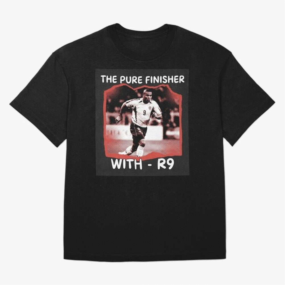 Ronaldo R9 The Pure Finisher Vintage Oversized T-Shirt Represent FIFA World Cup 2026 Built around Messi, Neymar and Mbappe, Portugal, Spain and Germany Energy, Match Day Excitement, Supporter Culture, Golden Goals and Global Football Passion; Ideal