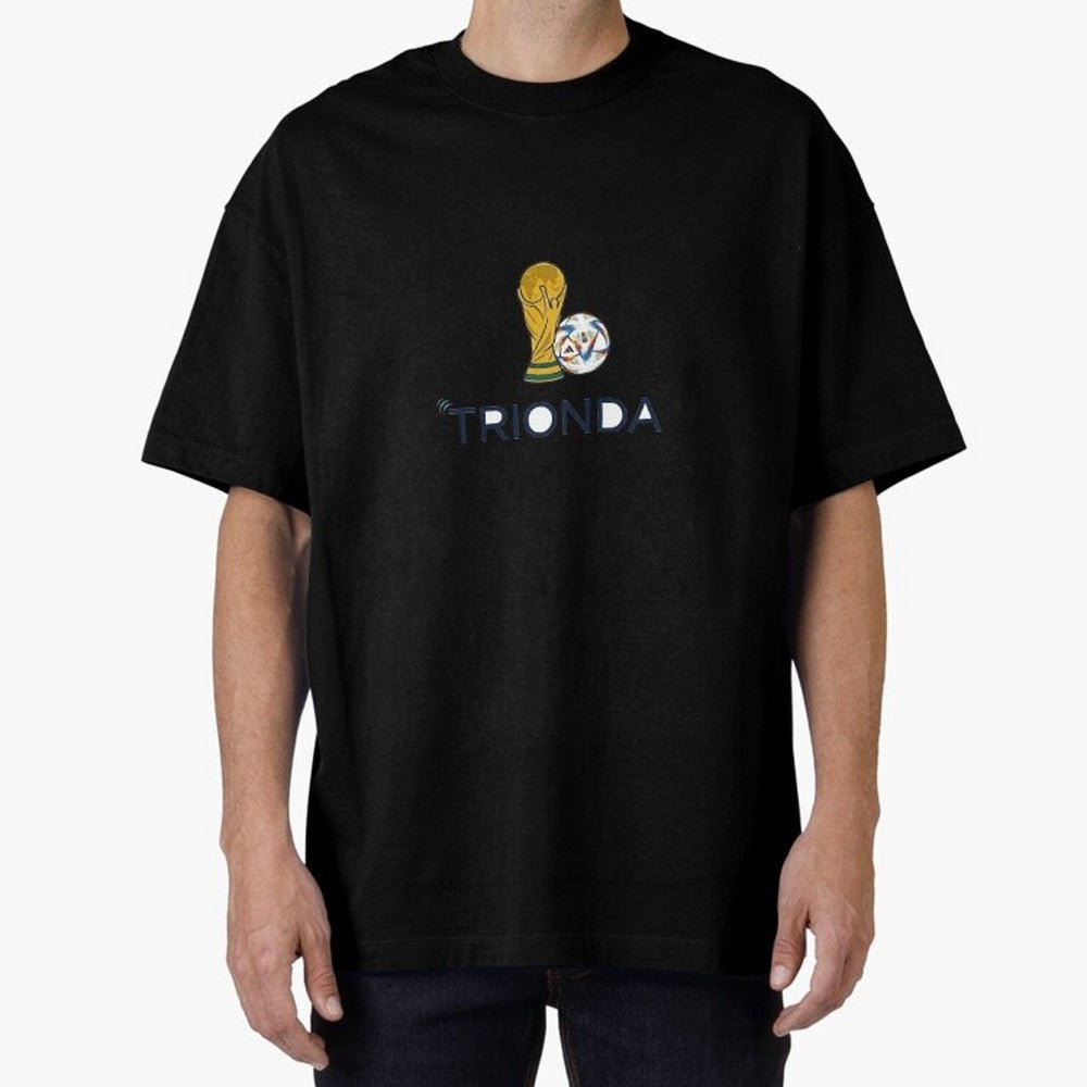 FIFA 2026 Oversized T-Shirt Share the Excitement of FIFA World Cup 2026 Group Stage Spirit, Made for Spain, Neymar, Haaland and Cristiano Ronaldo, Vintage Soccer Flavor, Modern Football Stars, National Flags and Final Night Emotion; Made for Die