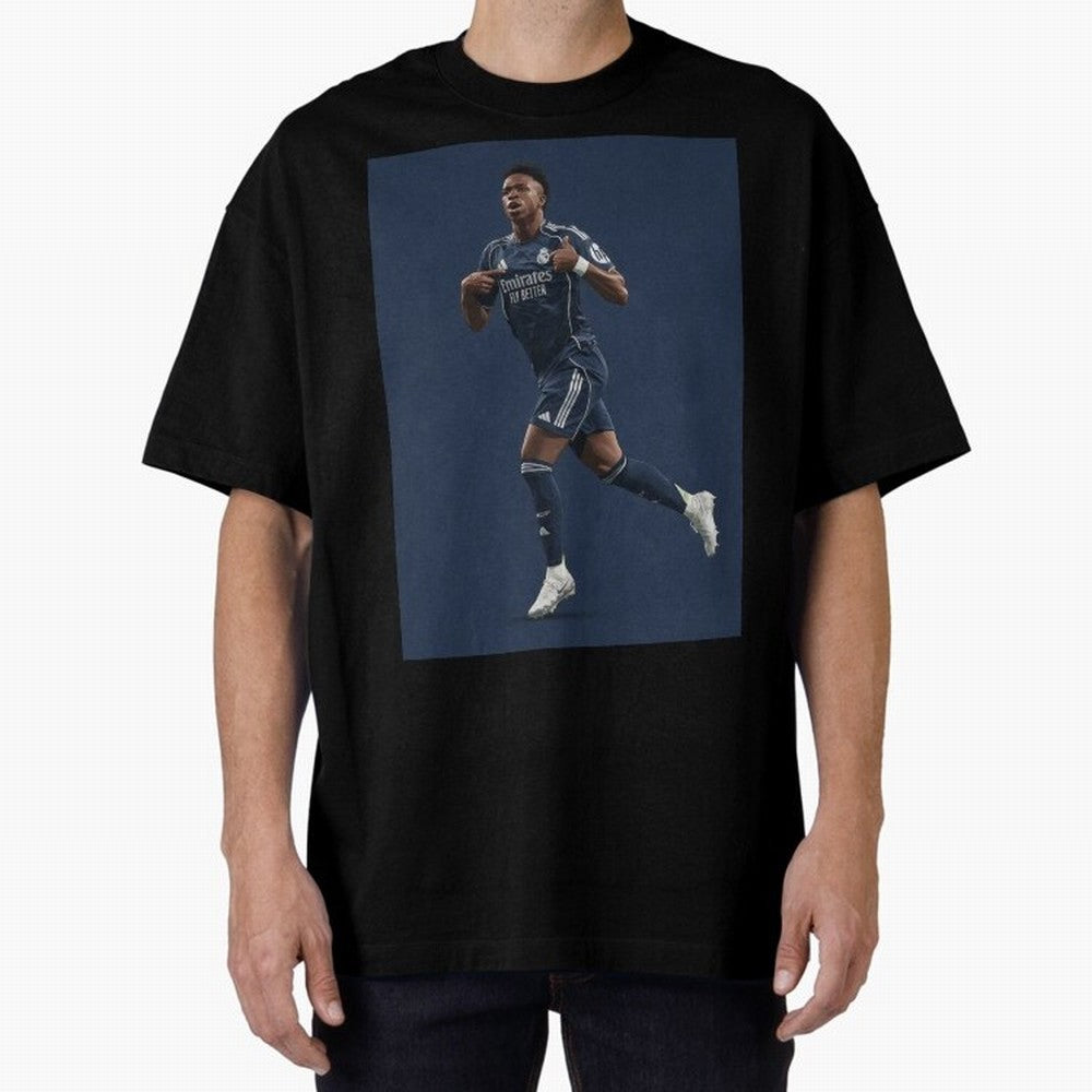 Vini Oversized T-Shirt Celebrate the Biggest Stage of the FIFA World Cup 2026 Journey through Messi, Neymar and Mbappe Highlights, France Pride, Game Day Rituals, Football Legends, Country Pride and the Road to the Final; Great for Supporters Who