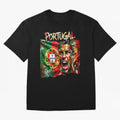 PORTUGAL FOOTBALL TEAM Oversized T-Shirt Support the FIFA World Cup 2026 Journey through CR7 Highlights, Netherlands Pride, Championship Spirit, Famous Goals, Roaring Crowds and International Football Unity; Made for Die Hard Supporters, Soccer