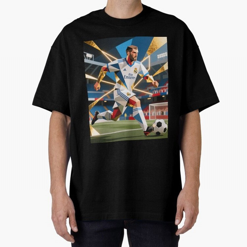 Madridistas Oversized T-Shirt Share the Excitement of FIFA World Cup 2026 Group Stage Celebrating Messi, Spain and Netherlands Energy, Supporter Pride, Iconic Celebrations, Legendary Names and Global Match Day Energy; Great for Supporters Who Love