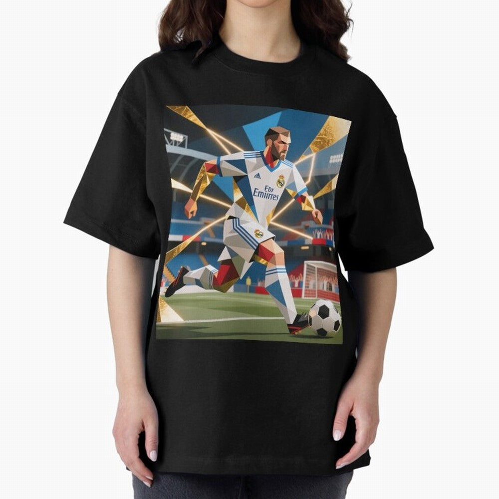 Madridistas Oversized T-Shirt Share the Excitement of FIFA World Cup 2026 Group Stage Celebrating Messi, Spain and Netherlands Energy, Supporter Pride, Iconic Celebrations, Legendary Names and Global Match Day Energy; Great for Supporters Who Love