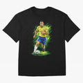 R9 Ronaldo Football Legend Oversized T-Shirt Bring Retro Soccer Energy to the FIFA World Cup 2026 USA Canada Mexico Journey through CR7 Highlights, Argentina Pride, Championship Spirit, Famous Goals, Roaring Crowds and International Football Unity;
