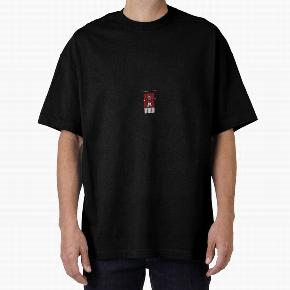Ronaldo sticker Oversized T-Shirt Make the Season About the FIFA World Cup 2026 USA Canada Mexico Journey through Messi, Neymar and Mbappe Highlights, Portugal, Spain and Germany Pride, Vintage Soccer Flavor, Modern Football Stars, National Flags
