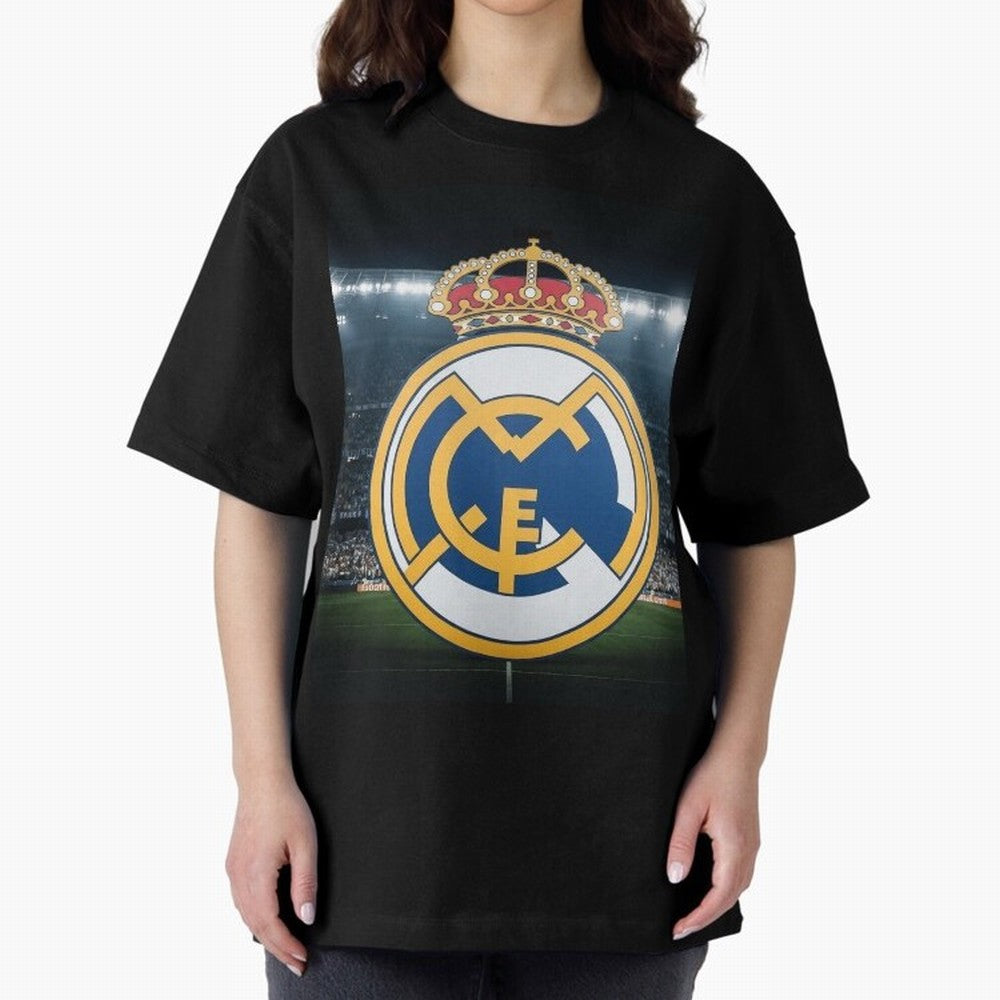 The Madridista Vikings Oversized T-Shirt Support the Legends of Match Day Hype around FIFA World Cup 2026 Group Stage, CR7, Germany, Worldwide Fan Energy, Dramatic Goals, Stadium Lights and Championship Celebrations; Made for Die Hard Supporters,