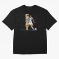 Messi in action GOAT Minimalist Graphic Oversized T-Shirt Back Your Heroes with Match Day Hype around FIFA World Cup 2026 USA Canada Mexico, CR7 and Messi, Spain and Netherlands, Football Festival Excitement, Trophy Ambitions, Country Rivalries and