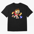 Ronaldo Manchester United (8-bit Football / Soccer Player) Oversized T-Shirt Feel the Trophy Chase of FIFA World Cup 2026 Spirit, Centered on England, France and Netherlands, Cristiano Ronaldo, Supporter Pride, Iconic Celebrations, Legendary Names