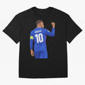 Kylian Mbappe France Oversized T-Shirt Celebrate Rivalries and Pride in Match Day Hype around FIFA World Cup 2026, Haaland, Spain and Netherlands, Football Passion, Legendary Performances, Festival Vibes and Supporter Community; Made for Collectors