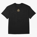REAL MADRID GOLDEN EMBROIDERY Oversized T-Shirt Stand Out with Spirit from Match Day Hype around FIFA World Cup 2026 Group Stage, Messi, Neymar and Mbappe, Argentina and Brazil, Fan Favorite Moments, National Team Passion, Big Match Drama and