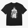 messi Oversized T-Shirt Feel the Trophy Chase of Global Football Passion for FIFA World Cup 2026 USA Canada Mexico, Driven by Messi, Neymar and Mbappe, France and Portugal, Goal Celebration Energy, Supporter Heritage, Football Icons and Worldwide